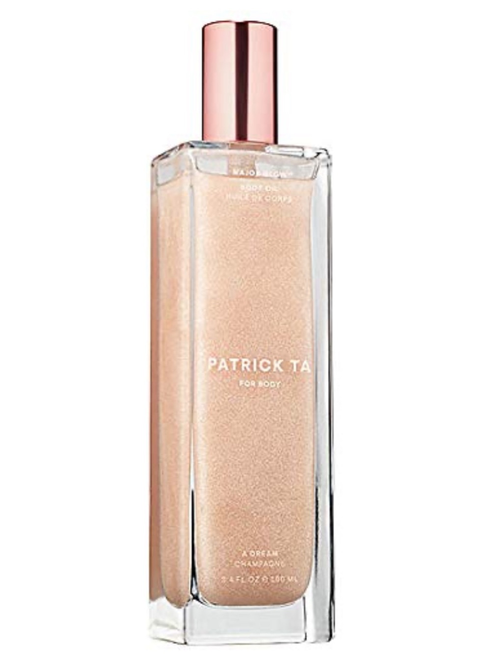 Patrick Ta Shimmering Body Oil - Champagne Peach Glow